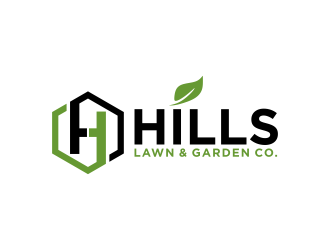 HILLS LAWN & GARDEN CO. logo design by imagine