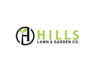 HILLS LAWN & GARDEN CO. logo design by lj.creative