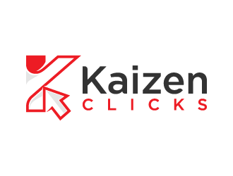 Kaizen Clicks logo design by uyoxsoul