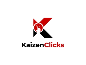 Kaizen Clicks logo design by imsaif