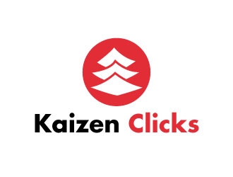 Kaizen Clicks logo design by Gaze