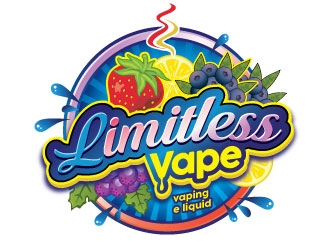 Limitless Vape logo design by REDCROW