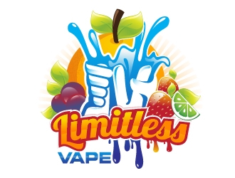 Limitless Vape logo design by Suvendu