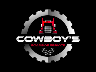 Cowboy’s Roadside Service logo design by done
