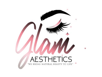Glam Aesthetics logo design by REDCROW