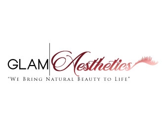 Glam Aesthetics logo design by REDCROW
