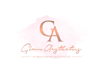 Glam Aesthetics logo design by sokha