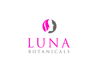 Luna botanicals  logo design by yuela