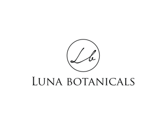 Luna botanicals  logo design by logitec