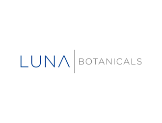 Luna botanicals  logo design by alby