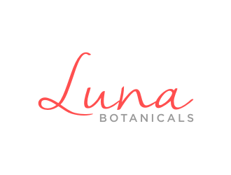 Luna botanicals  logo design by nurul_rizkon