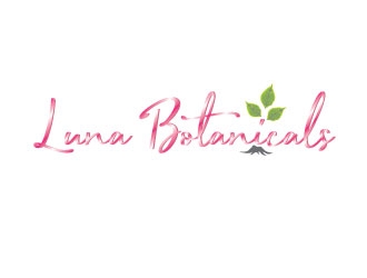 Luna botanicals  logo design by MUSANG