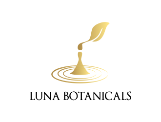Luna botanicals  logo design by JessicaLopes