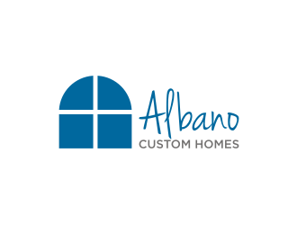 Albano Custom Homes logo design by rief