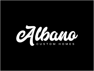 Albano Custom Homes logo design by Nadhira