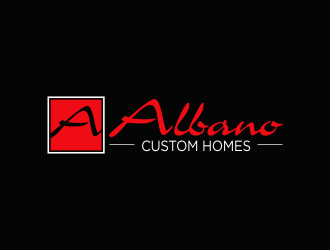 Albano Custom Homes logo design by iltizam