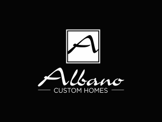 Albano Custom Homes logo design by iltizam
