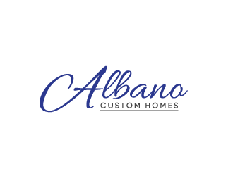 Albano Custom Homes logo design by bluespix