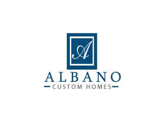 Albano Custom Homes logo design by webmall