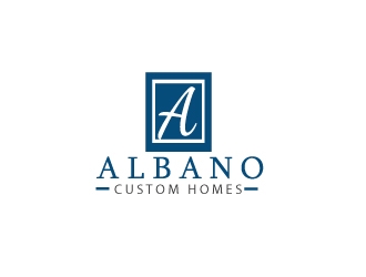 Albano Custom Homes logo design by webmall