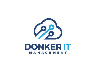 Donker IT Management logo design by shadowfax
