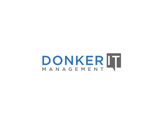 Donker IT Management logo design by johana