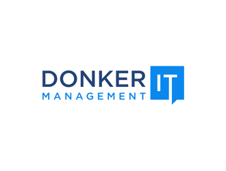 Donker IT Management logo design by alby