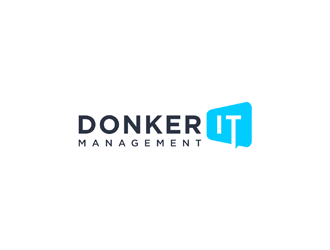 Donker IT Management logo design by ndaru