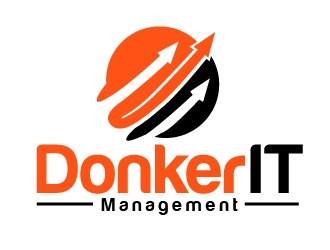Donker IT Management logo design by shravya