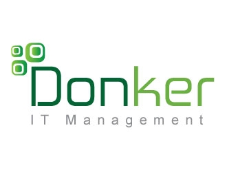 Donker IT Management logo design by Suvendu