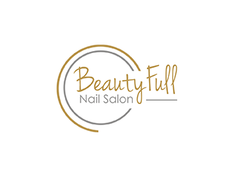 BeautyFull Nail Salon logo design by checx
