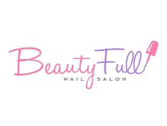BeautyFull Nail Salon logo design by shravya