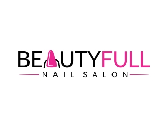 BeautyFull Nail Salon logo design by ruki