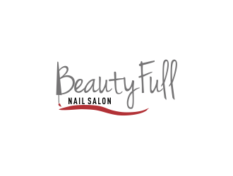 BeautyFull Nail Salon logo design by Greenlight