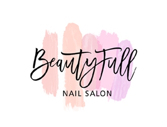 BeautyFull Nail Salon logo design by ingepro