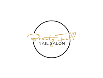 BeautyFull Nail Salon logo design by johana