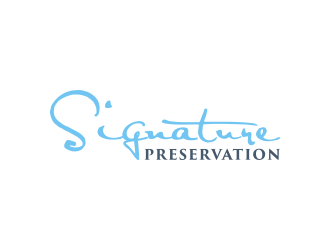Signature Preservation logo design by goblin