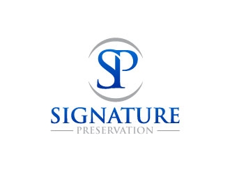 Signature Preservation logo design by uttam