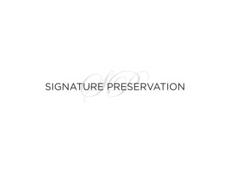 Signature Preservation logo design by Adundas