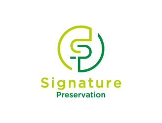 Signature Preservation logo design by wongndeso