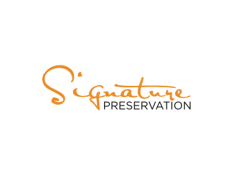 Signature Preservation logo design by logitec