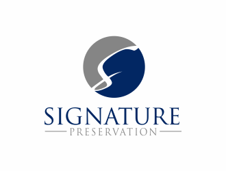 Signature Preservation logo design by iltizam