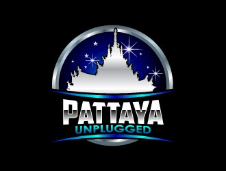 Pattaya Unplugged logo design by uttam