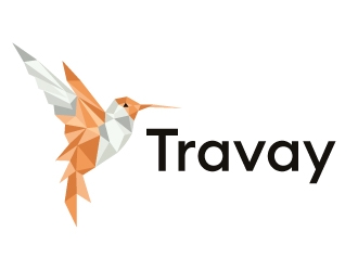 travay logo design by nehel
