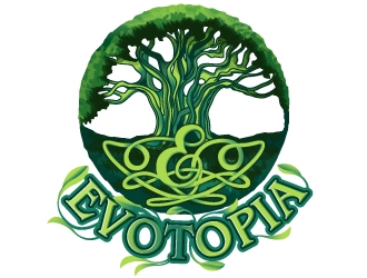 Evotopia logo design by logoviral