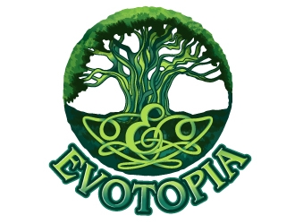 Evotopia logo design by logoviral