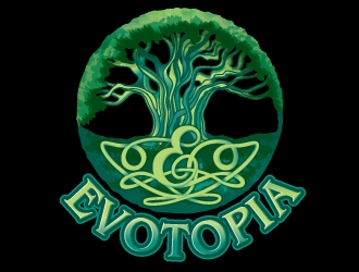 Evotopia logo design by logoviral