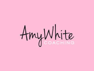 AMY WHITE COACHING logo design by lexipej