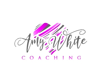 AMY WHITE COACHING logo design by samuraiXcreations