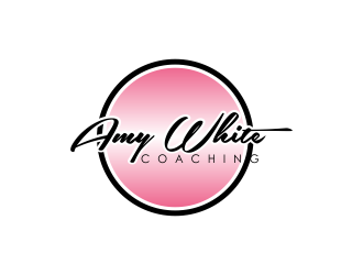 AMY WHITE COACHING logo design by giphone